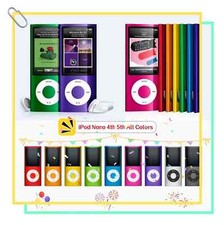 Apple iPod Nano 4. generacji 5. generacji (8 GB 16 GB) Wymieniona nowa bateria Wszystkie kolory -partia na sprzedaż  Wysyłka do Poland
