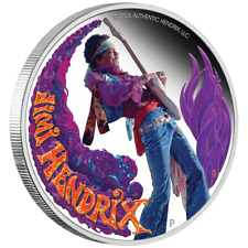 Silbermünze jimi hendrix gebraucht kaufen  Erftstadt