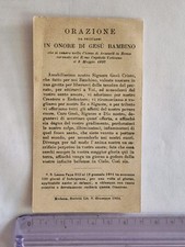 Santino holy card usato  Bologna