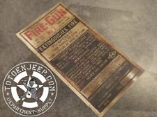 Decalcomanie label extincteur d'occasion  Saint-Macaire
