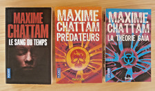 Thrillers maxime chattam d'occasion  Pau
