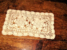 Napperon vintage rectangulaire d'occasion  Auneau