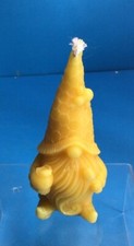 Vela de gnomo de cera de abelha feita à mão comprar usado  Enviando para Brazil