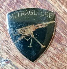 Stemma militare mitragliere usato  Volpeglino