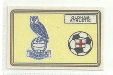 Oldham athletic panini for sale  BEVERLEY
