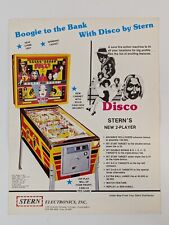 Disco stern pinball for sale  NORTHWICH