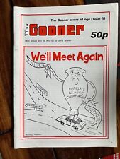 Gooner arsenal fanzine for sale  UK