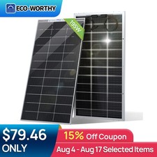 Eco worthy bifacial for sale  Los Angeles