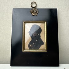 Antique silhouette portrait for sale  HUDDERSFIELD