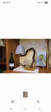 Lampada tavolo legno usato  Messina