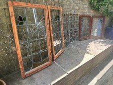 Vintage leaded stained for sale  PURLEY