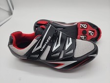VENZO MX Sapatos de Ciclismo Bicicleta Bicicleta Três Alças Ajustáveis Masculinos 6.5 Feminino 8 CLEAT comprar usado  Enviando para Brazil