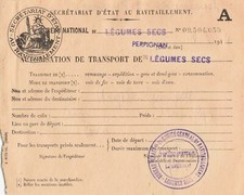 Ww2 ravitaillement autorisatio d'occasion  Prades