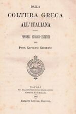 1887 - Estetica - Giovanni Giordano - Coltura greca comprar usado  Enviando para Brazil