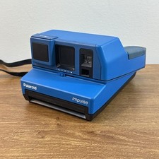 VINTAGE Câmera Polaroid Impulse Lapis Azul Instantâneo 600 Filme ** COMO NÃO FOI TESTADO ** comprar usado  Enviando para Brazil