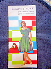 Singer. catalogo anni usato  Genova