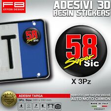 Adesivi sticker targa usato  Italia