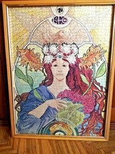 Puzzle virgo zodiac usato  Torino