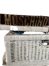 Moschino brown leather for sale  WAKEFIELD