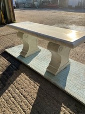 Carrara marble bench for sale  CHALFONT ST. GILES