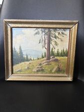 ölgemälde landschaft holz gebraucht kaufen  Nörten-Hardenberg