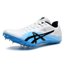 Tênis de corrida masculino Track Spikes malha campo sprinter corrida distância corrida ao ar livre comprar usado  Enviando para Brazil