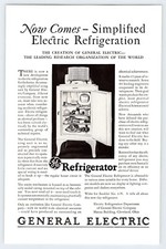 1927 Geladeira General Electric Vintage 6.5"X10" Revista Ad Década De 1920 M442 comprar usado  Enviando para Brazil