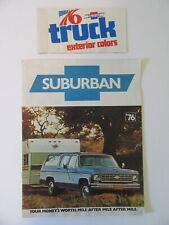 1976 chevrolet suburban for sale  Coopersburg