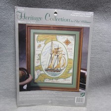 Kit de ponto cruz Heritage Collection Elsa Williams CARTE MARTIME comprar usado Kit de ponto cruz Heritage Collection Elsa Williams CARTE MARTIME comprar usado  Enviando para Brazil