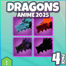 Roblox World Zero WZ - Pacote com 4 ou itens únicos - DRAGÕES (Anime 2025) comprar usado  Enviando para Brazil
