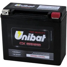 Batteria moto unibat usato  Italia