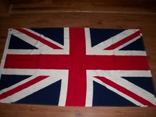 Bandeira vintage de algodão do Reino Unido ~3' x 5' comprar usado  Enviando para Brazil
