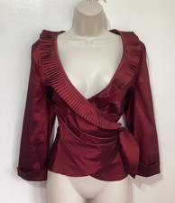Burgundy taffeta frill for sale Burgundy taffeta frill for sale  AYLESFORD