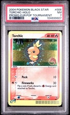 PSA 7 TORCHIC HOLO #006 2004 POKEMON TORNEIO EUROPEU EURO POP PROMO CARIMBADO comprar usado  Enviando para Brazil