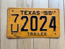 1955 texas trailer for sale  Tacoma
