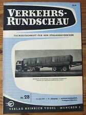 Verkehrs rundschau titelfoto gebraucht kaufen  Hünxe