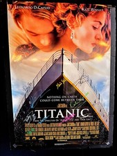 Titanic movie poster for sale  Santa Clara