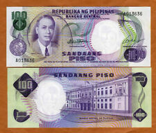 Usado, Filipinas, 100 Piso (ND) 1969, P-147a, Prefixo A UNC comprar usado  Enviando para Brazil