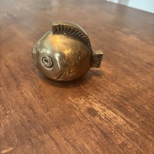 Vintage brass round for sale  Westland