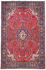 Hand knotted red for sale  Charlotte