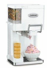 Sorvete Cuisinart ICE-45P1 Mix Serve 1,5 quartos serviço macio - Branco, usado comprar usado  Enviando para Brazil