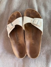 Birkenstock madrid weiß gebraucht kaufen  Köthen