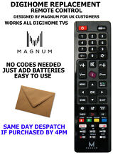 Digihome remote control for sale  SPENNYMOOR