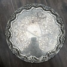 Silver plated tray for sale  LEATHERHEAD