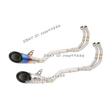 Tubo de ligação frontal sistema de exaustão completo para Honda CBR500R CB500F CB500X 2013-2024 comprar usado  Enviando para Brazil