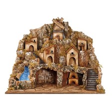 Presepe paesaggistico con usato  Sant Antimo