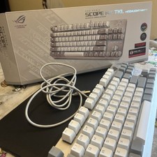 ASUS ROG Strix Scope NX TKL Moonlight branco mecânico RGB jogos bom metal! comprar usado  Enviando para Brazil