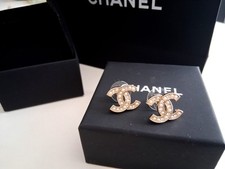 Chanel logo hrringe gebraucht kaufen  Langenhagen