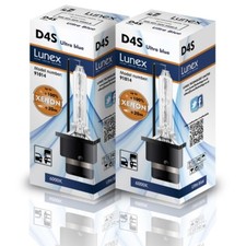 2 x D4S NEUF LUNEX XENON HID AMPOULE LAMPS 35W 42V P32d-5 6000K comprar usado  Enviando para Brazil