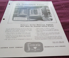 Fostoria glass original for sale  Pebble Beach
